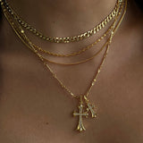 Collar de doble hélice