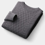 Suéter de Jacquard de Lana Merina