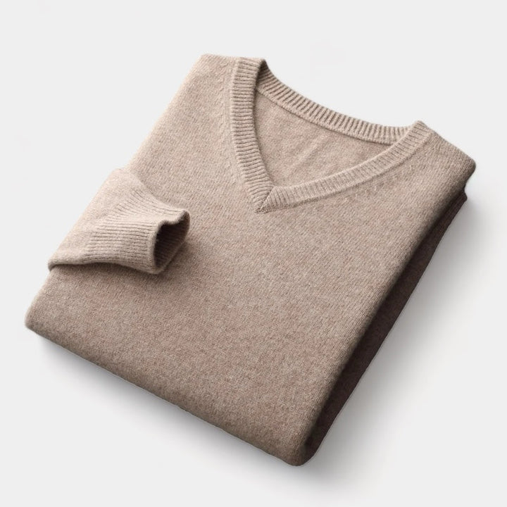 Suéter con Cuello en V