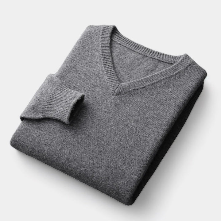Suéter con Cuello en V