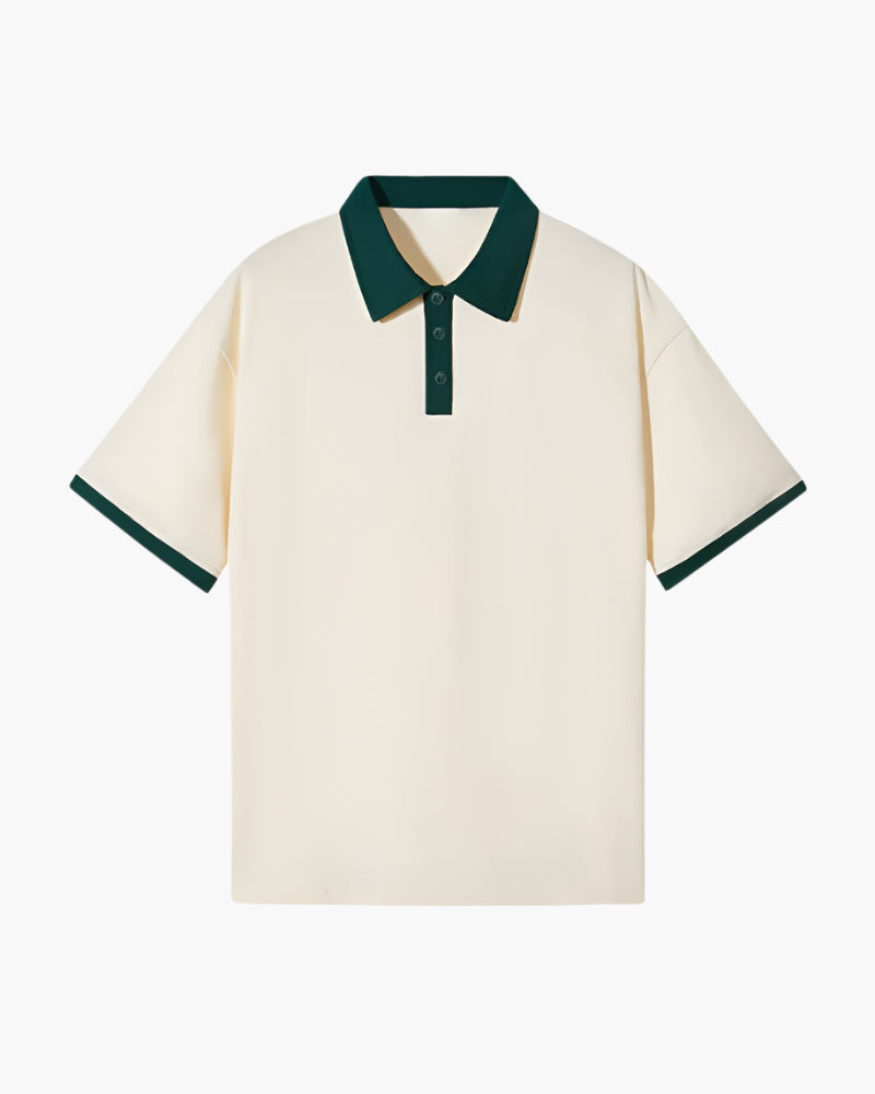 Ivo — Camiseta polo esencial con líneas refinadas