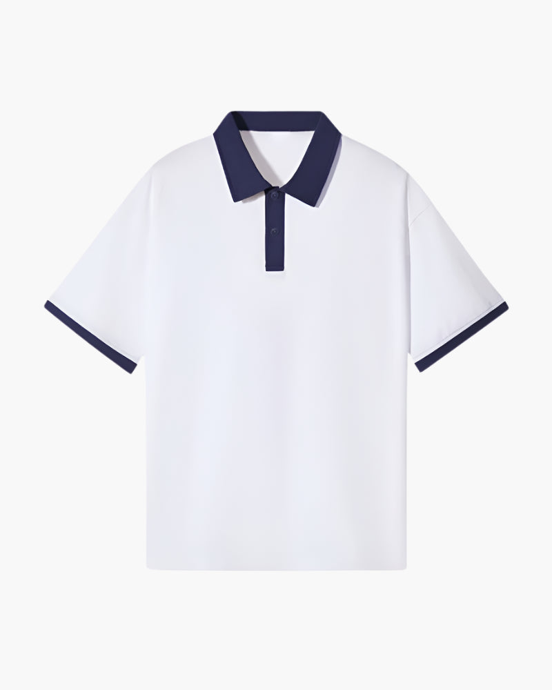 Ivo — Camiseta polo esencial con líneas refinadas