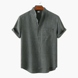 Evaristo — Camisa de corte natural con elegancia casual