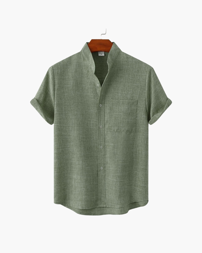 Evaristo — Camisa de corte natural con elegancia casual