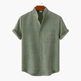 Evaristo — Camisa de corte natural con elegancia casual
