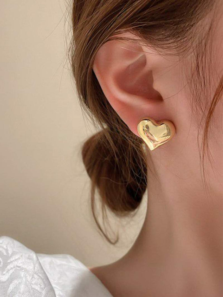 Pendientes de corazón inspirados en el amor
