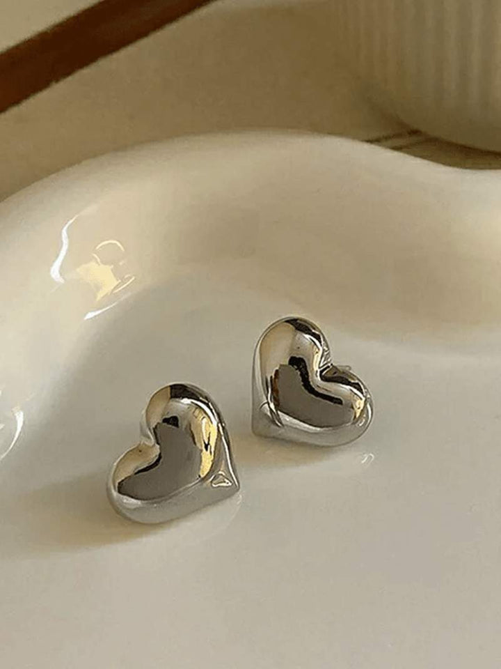 Pendientes de corazón inspirados en el amor