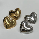 Pendientes de corazón inspirados en el amor
