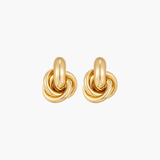 Pendientes de nudo retorcido