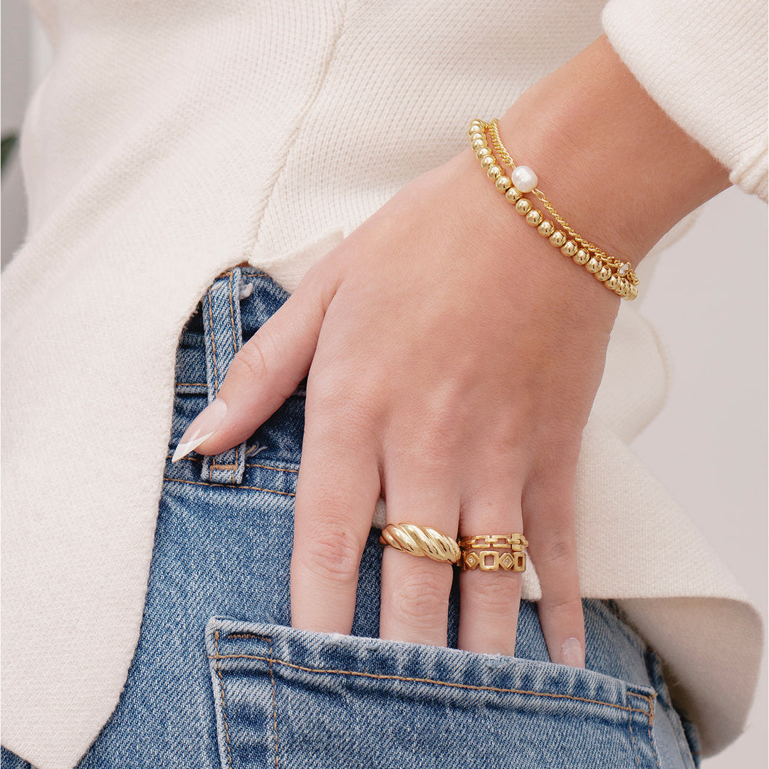 Pulsera Mykonos Luxe Gold