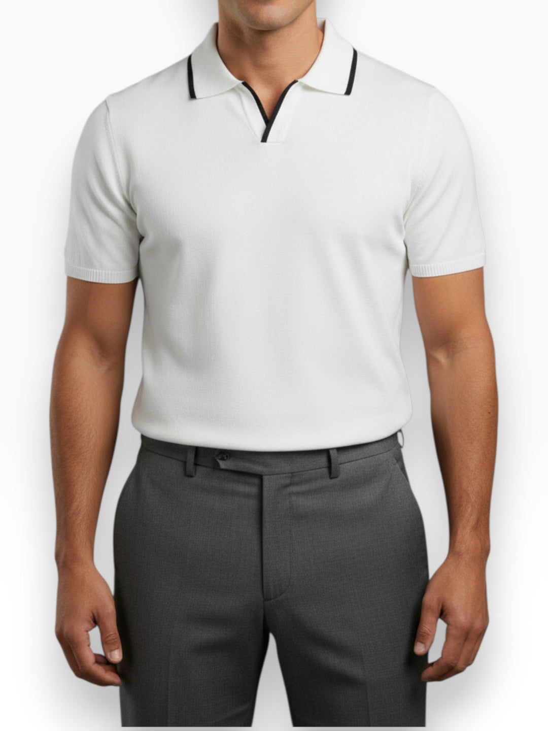 Levi — Polo Refinado con Estilo Contemporáneo