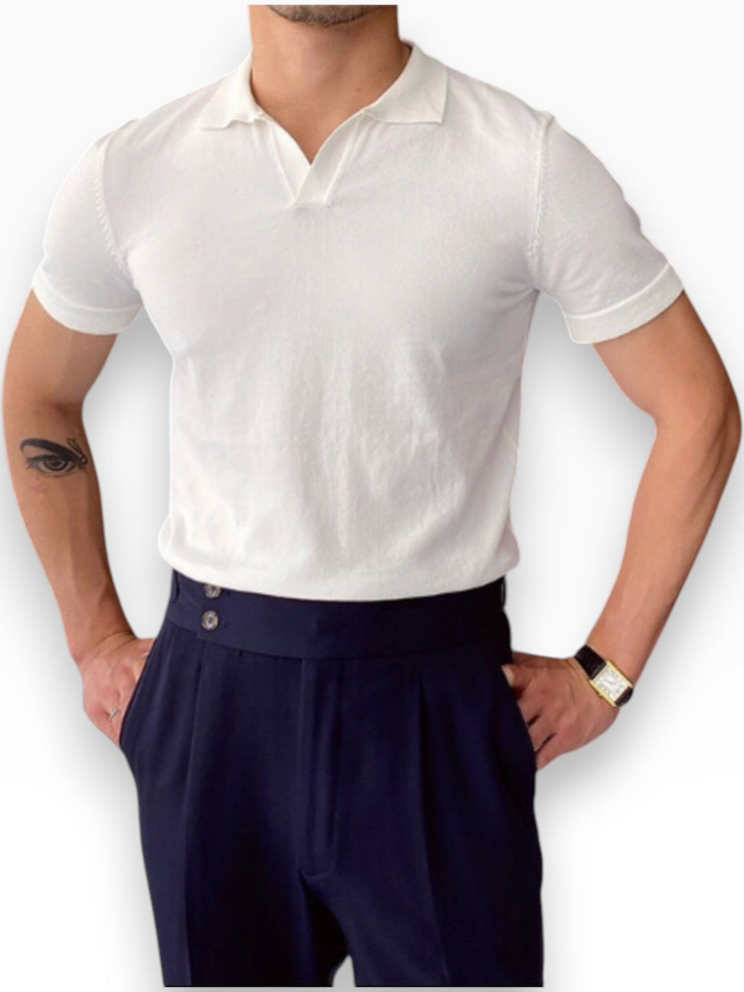 Levi — Polo Refinado de Estilo Contemporáneo