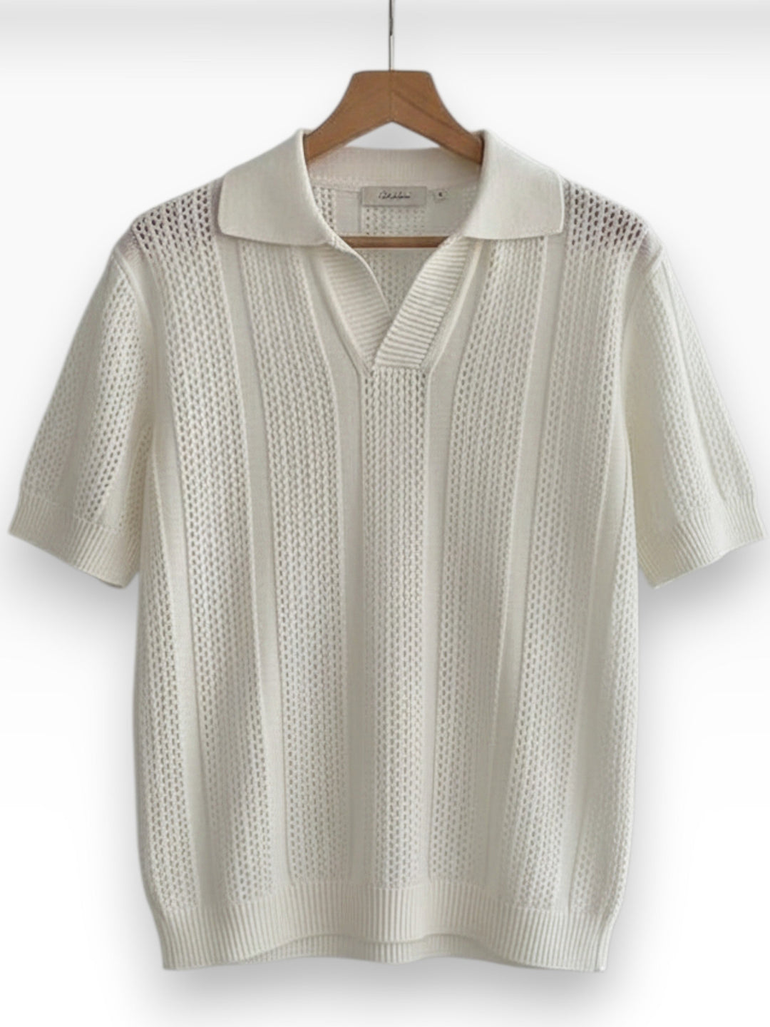 Baltasar — Polo con Textura de Patrimonio Clásico