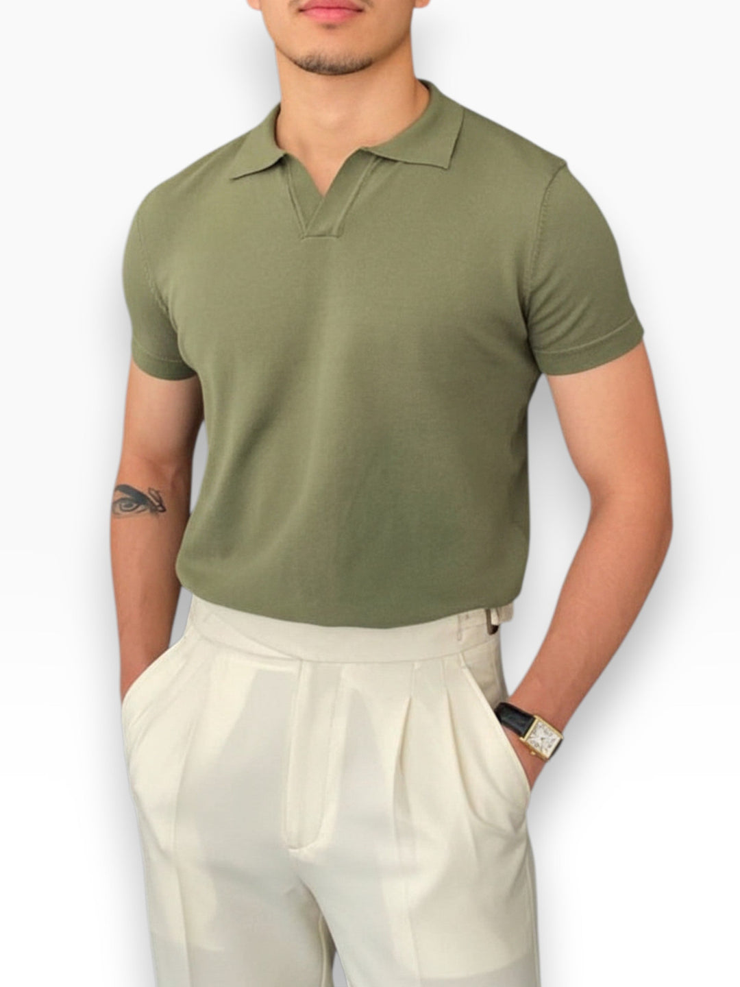 Levi — Polo Refinado con Estilo Contemporáneo