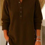 Clara™ Blusa Texturizada Premium