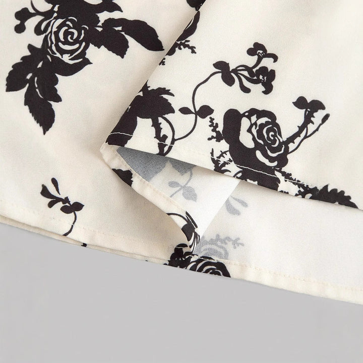 DAHLIANA™ - Chic Floral Tie-Shoulder Sundress for Summer Elegance
