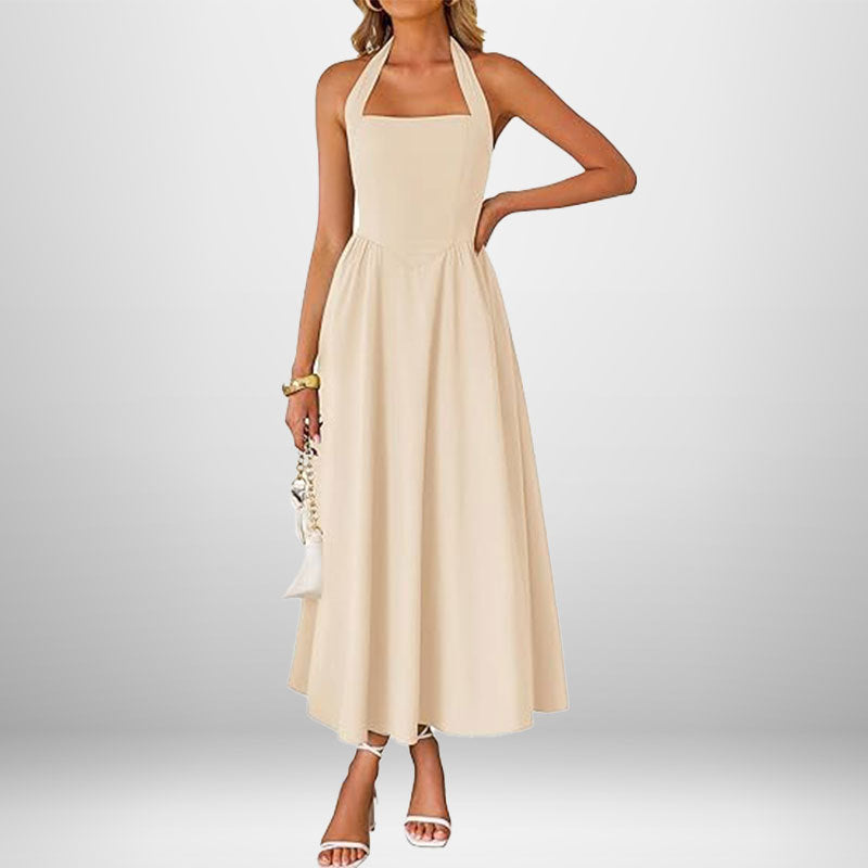 WINSLOW™ - Chic Halter Neck Sleeveless Dress