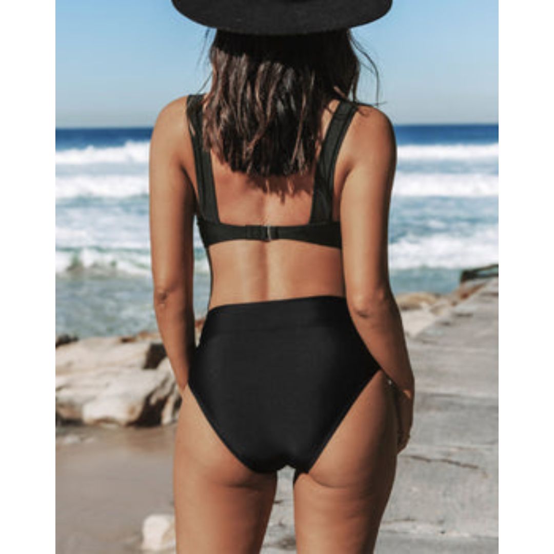 Bañador de pierna alta para mujer