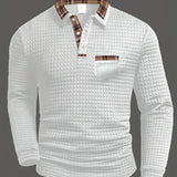 Bruno™ Polo Texturizado – Autoridad Silenciosa