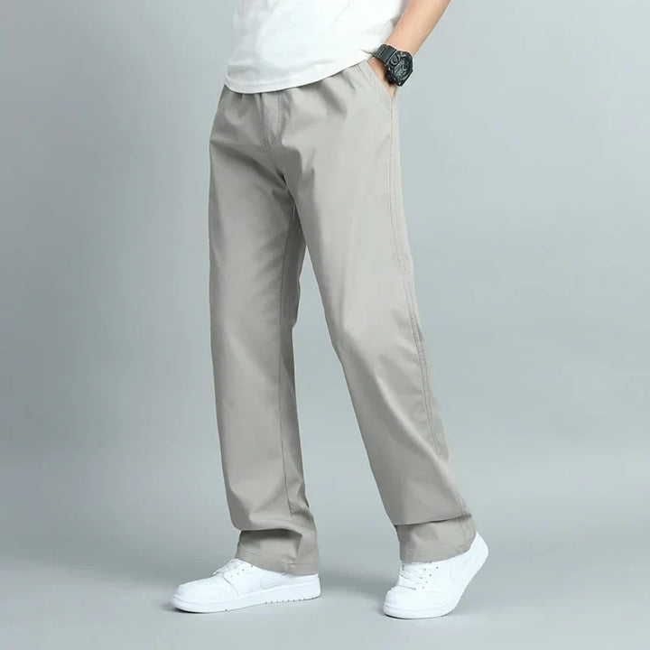 Pantalones Anchos con Elegancia Moderna