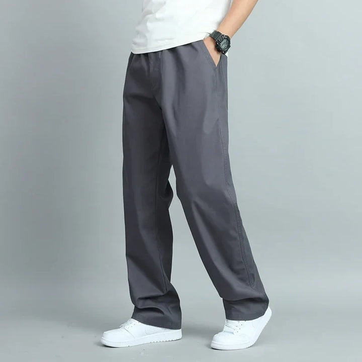 Pantalones Anchos con Elegancia Moderna