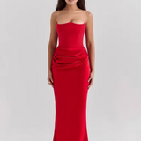 Vestido Maxi Elegante Minimalista y Fluido