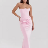 Vestido Maxi Elegante Minimalista y Fluido