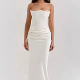 Vestido Maxi Elegante Minimalista y Fluido