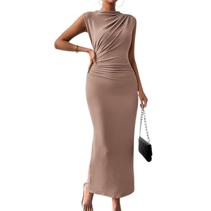 MELODY™ - Chic Bodycon Dress with Back Slit for Cocktail Events