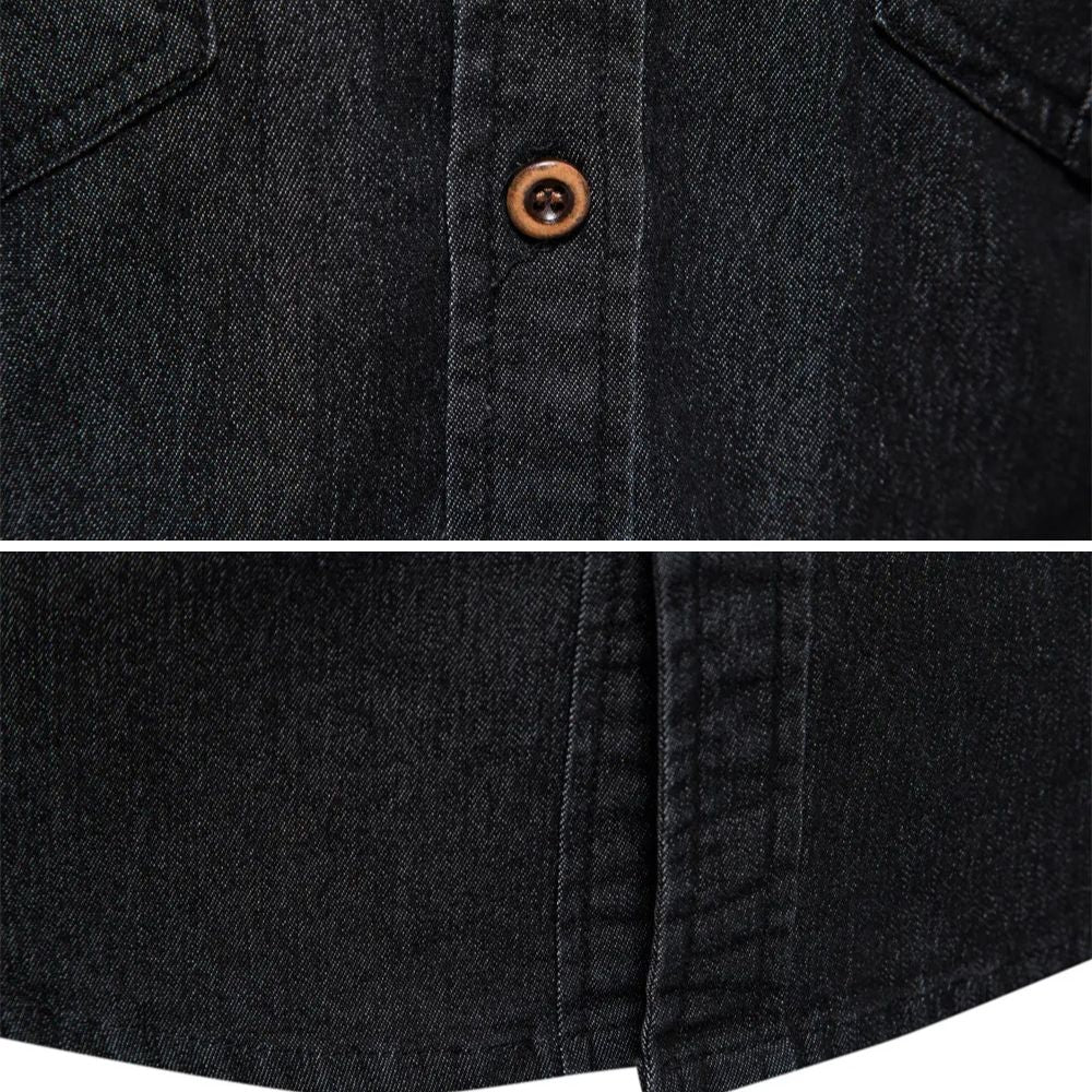 CAMISA DE DENIM SLIM