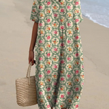 Quirine™ | Vestido Estampado Brisa de Verano