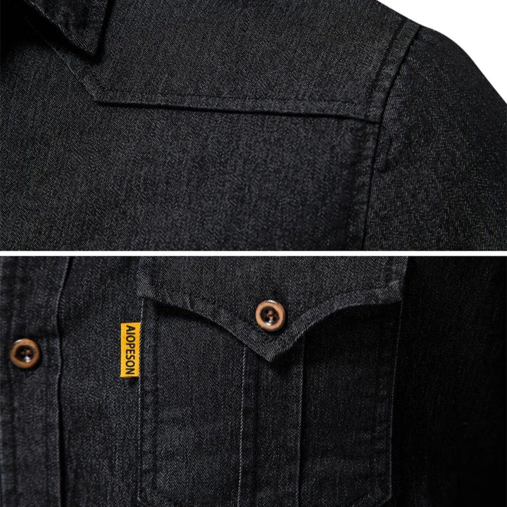 CAMISA DE DENIM SLIM