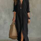 AuraLina™ Vestido Maxi – Elegancia sin esfuerzo, comodidad total