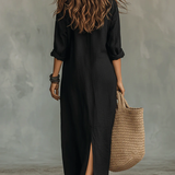 AuraLina™ Vestido Maxi – Elegancia sin esfuerzo, comodidad total