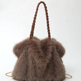 CHARLOTTE™ - Bolso de hombro multifuncional de terciopelo afelpado