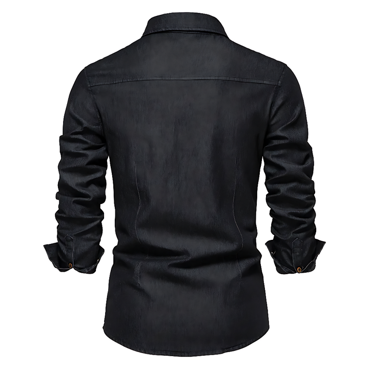 CAMISA DE DENIM SLIM