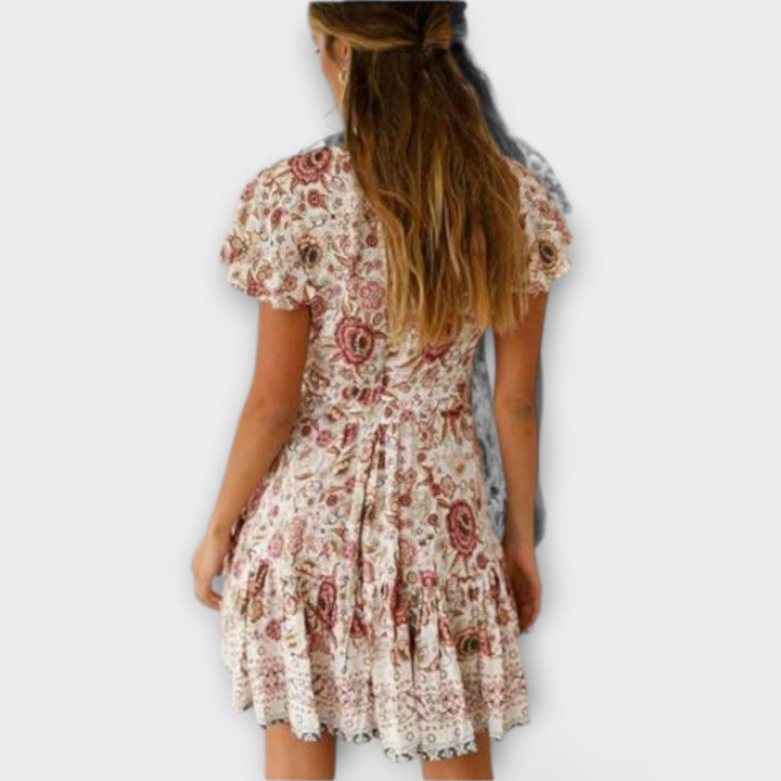 Adélia - Bohemian Short Dress