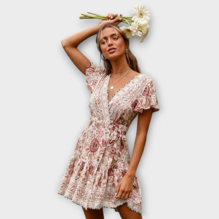 Adélia - Bohemian Short Dress