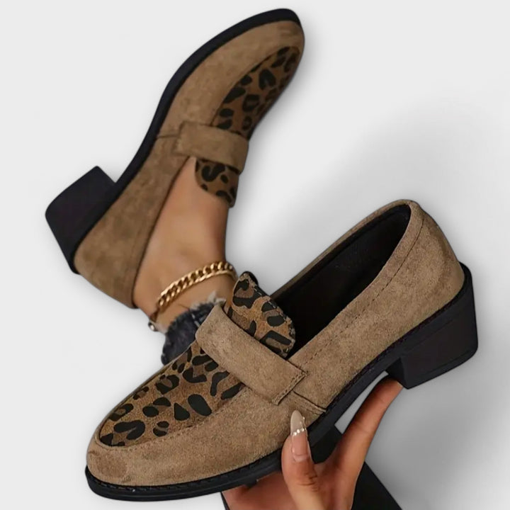 Camila - Elegantes zapatos de leopardo