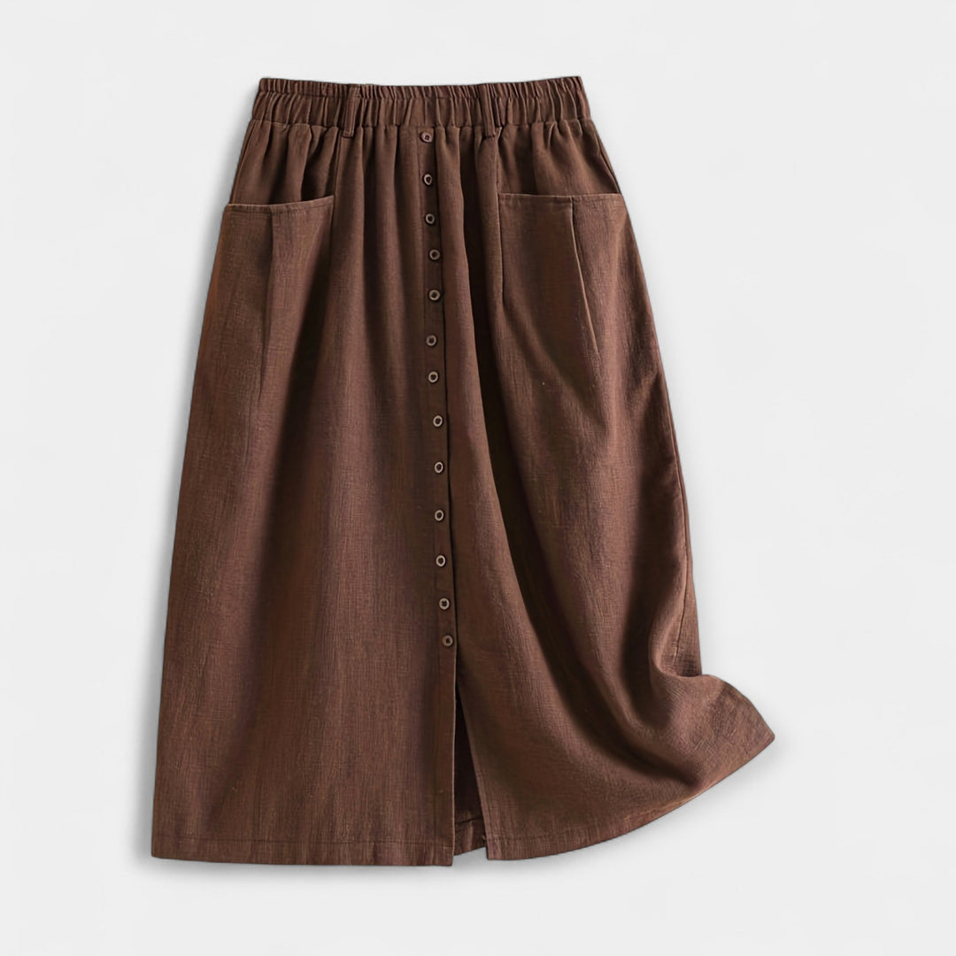 Falda Midi Vintage