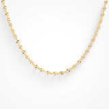 Collar de doble hélice