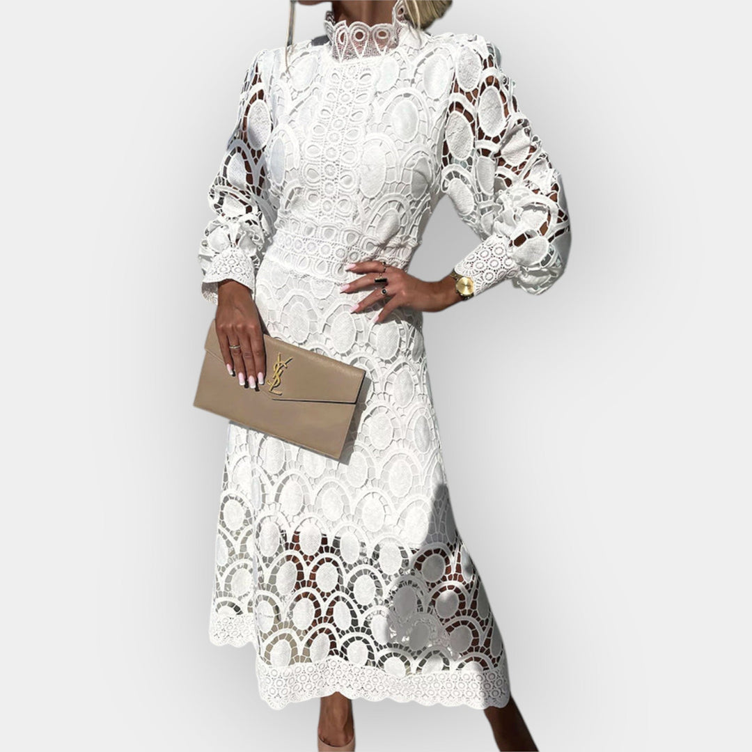 Charming Lace Evening Dress