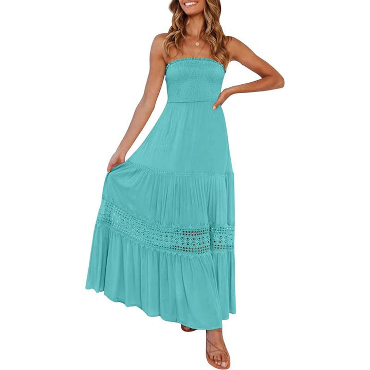 ARIETTA™ – Effortless Sleeveless Tube Maxi Dress for Summer Comfort