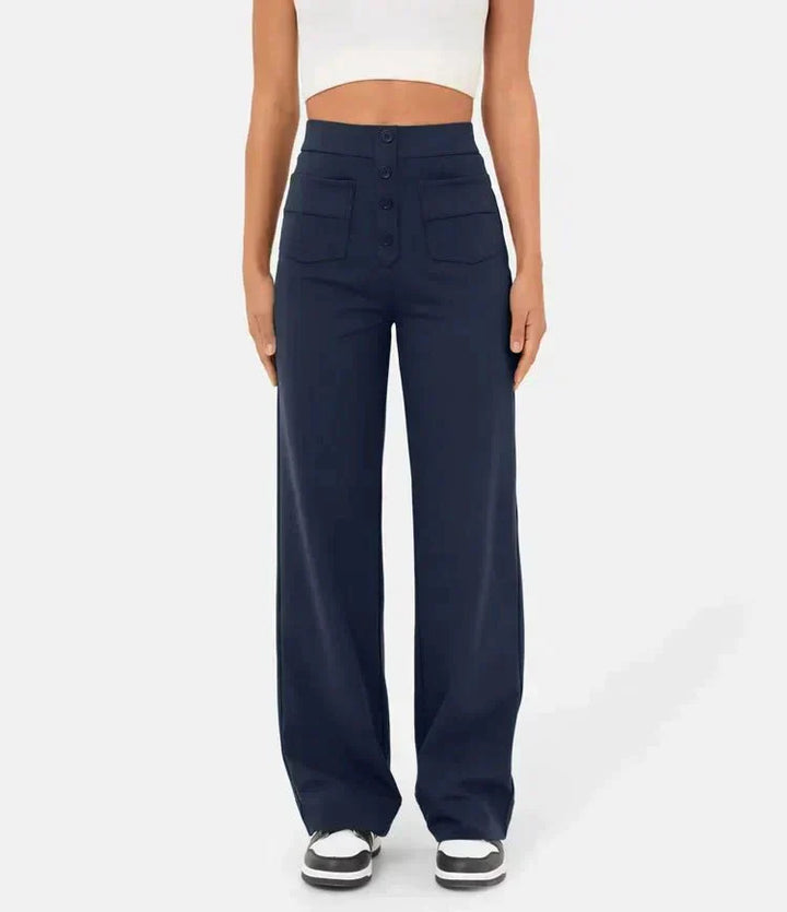ARIA™ | High-Waisted Stretch Trousers
