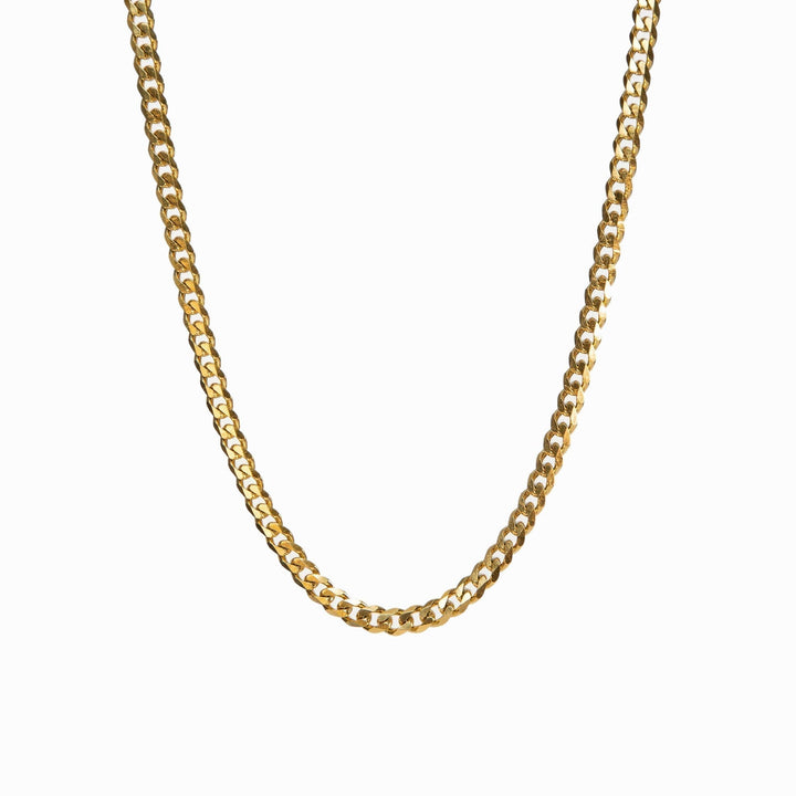 Collar con colgante de oro cubano