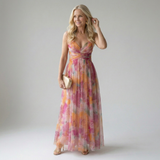 Rosario | Vestido Maxi con Envuelto Suave