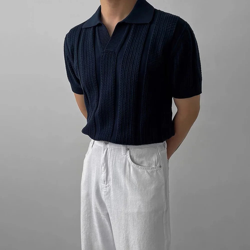 Baltasar — Polo con Textura de Herencia Clásica
