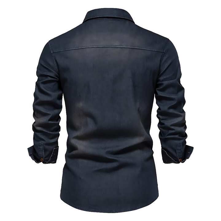 DUMONT LYON | CAMISA SLIM DE MEZCLILLA