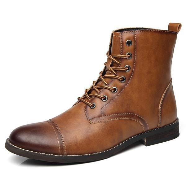 Men's Retro Martin Boots - Style 24814369