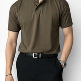 Camisa Henley Atemporal de Corte Preciso